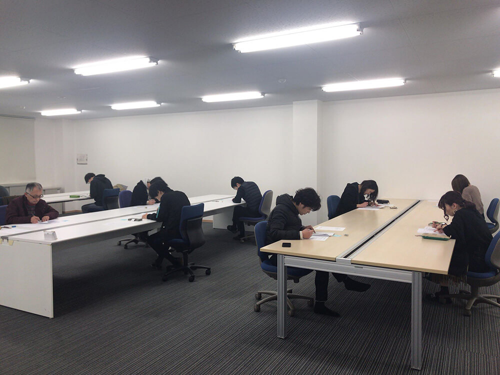 株式会社ドラフト様で社内受検を開催